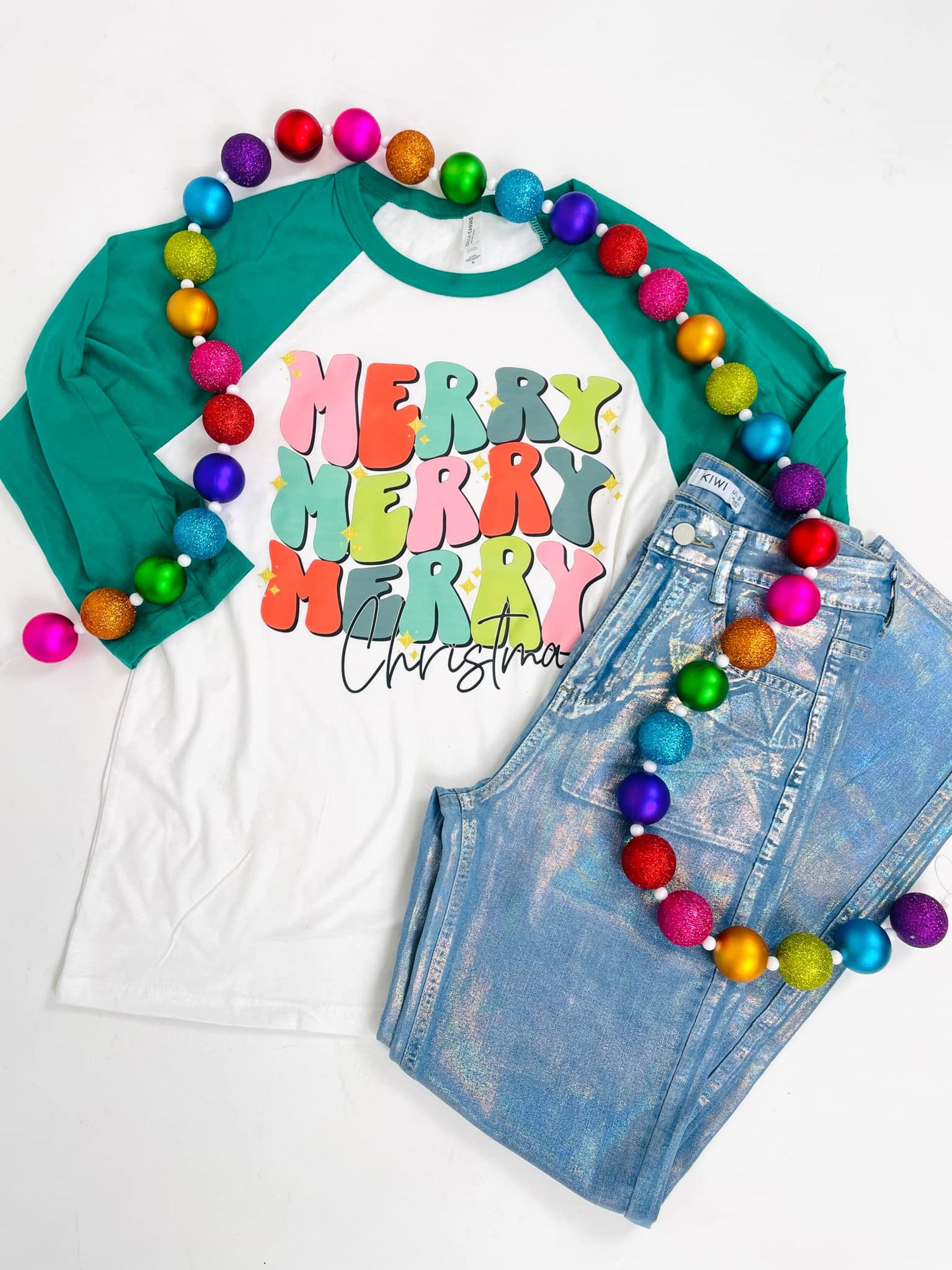 Merry Merry Merry Christmas Graphic Tee {Custom Order!}