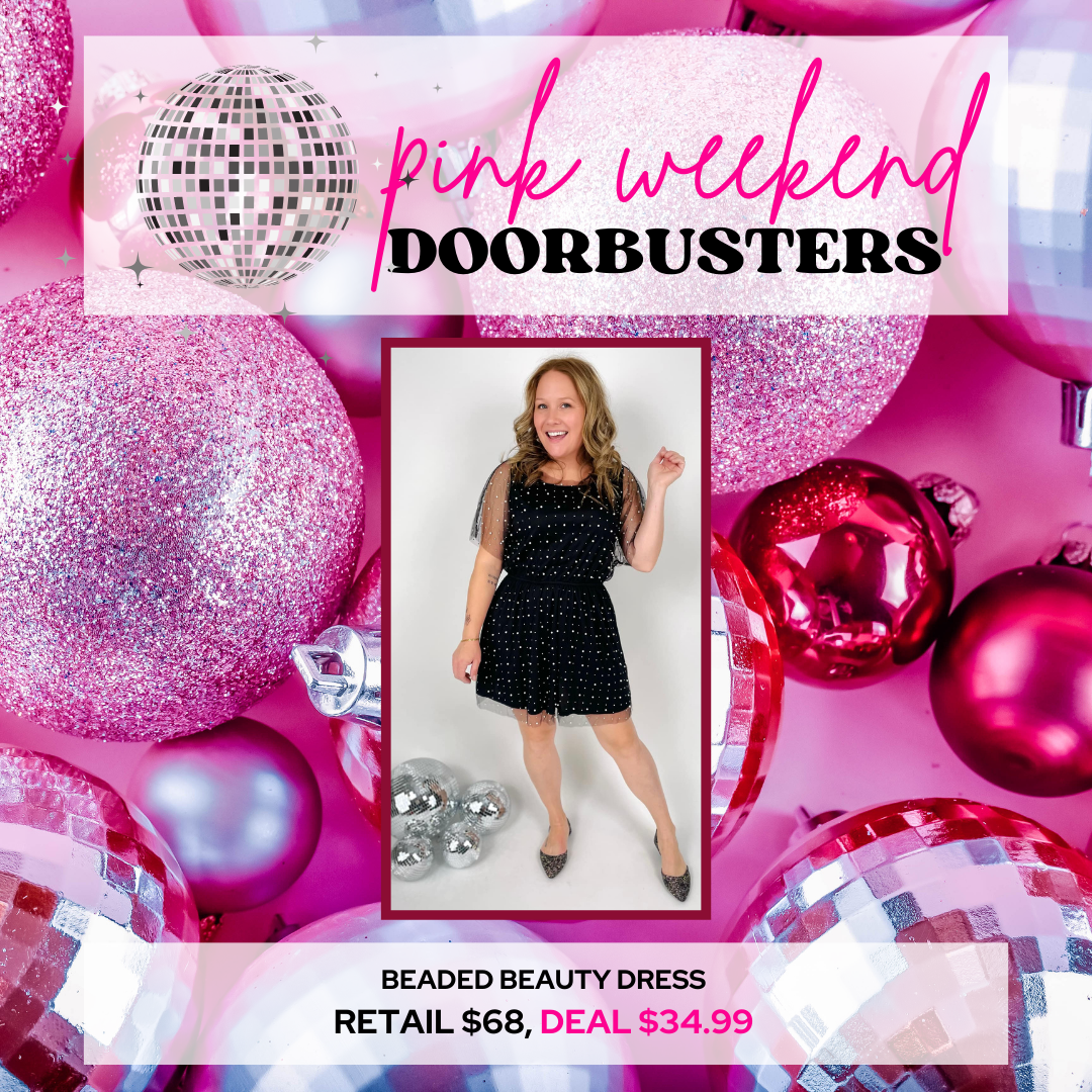 PW DOORBUSTER DEAL!!! Beaded Beauty Dress