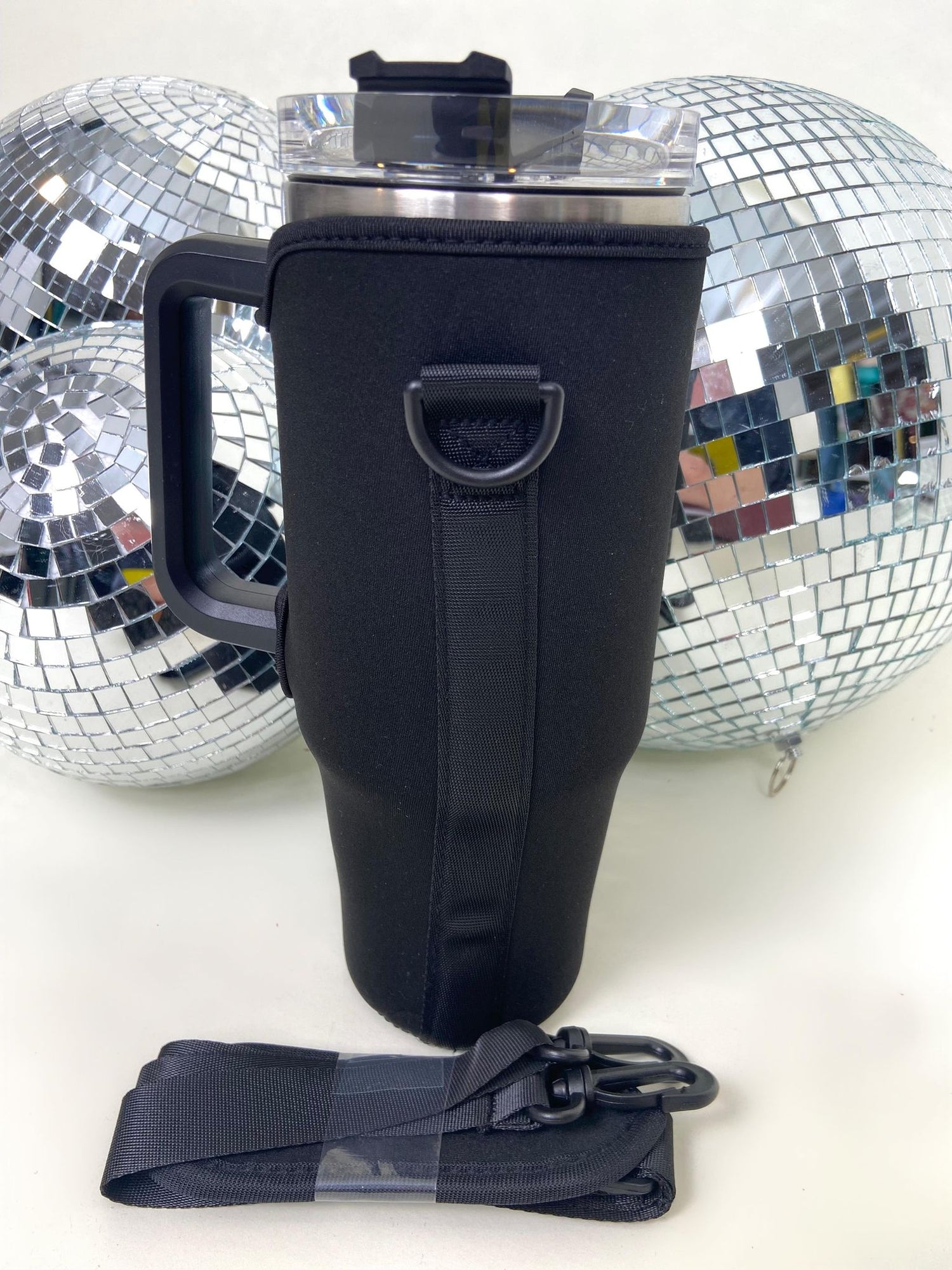 Neoprene 40oz Cup Holder with Strap {Multiple Colors!}