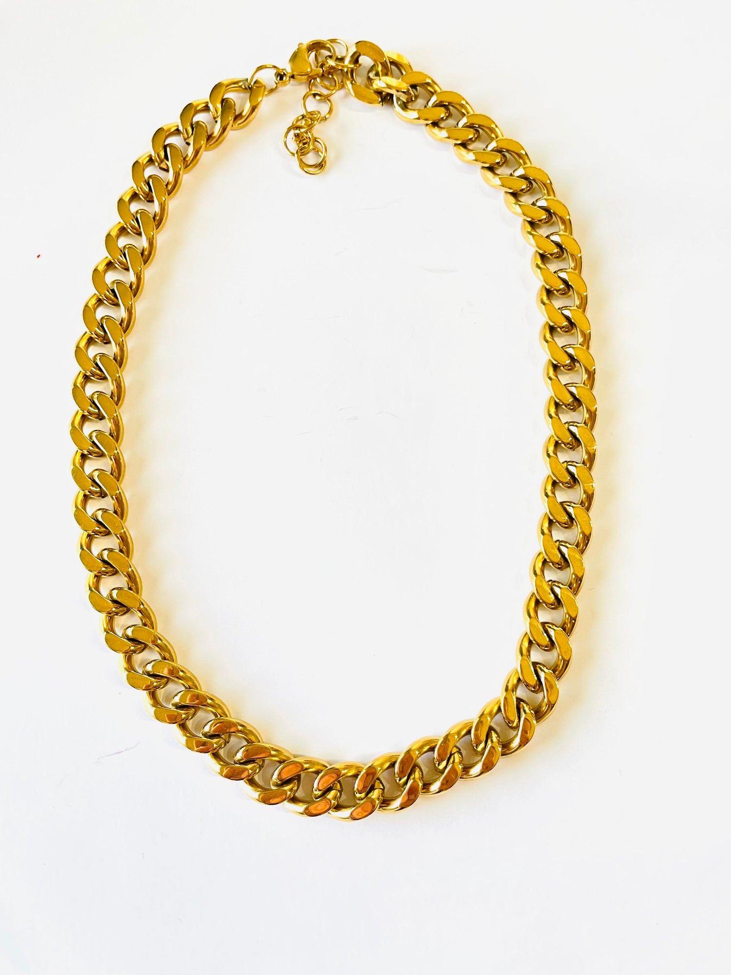 CHUNKY GOLD NECKLACE {Waterproof Jewelry}