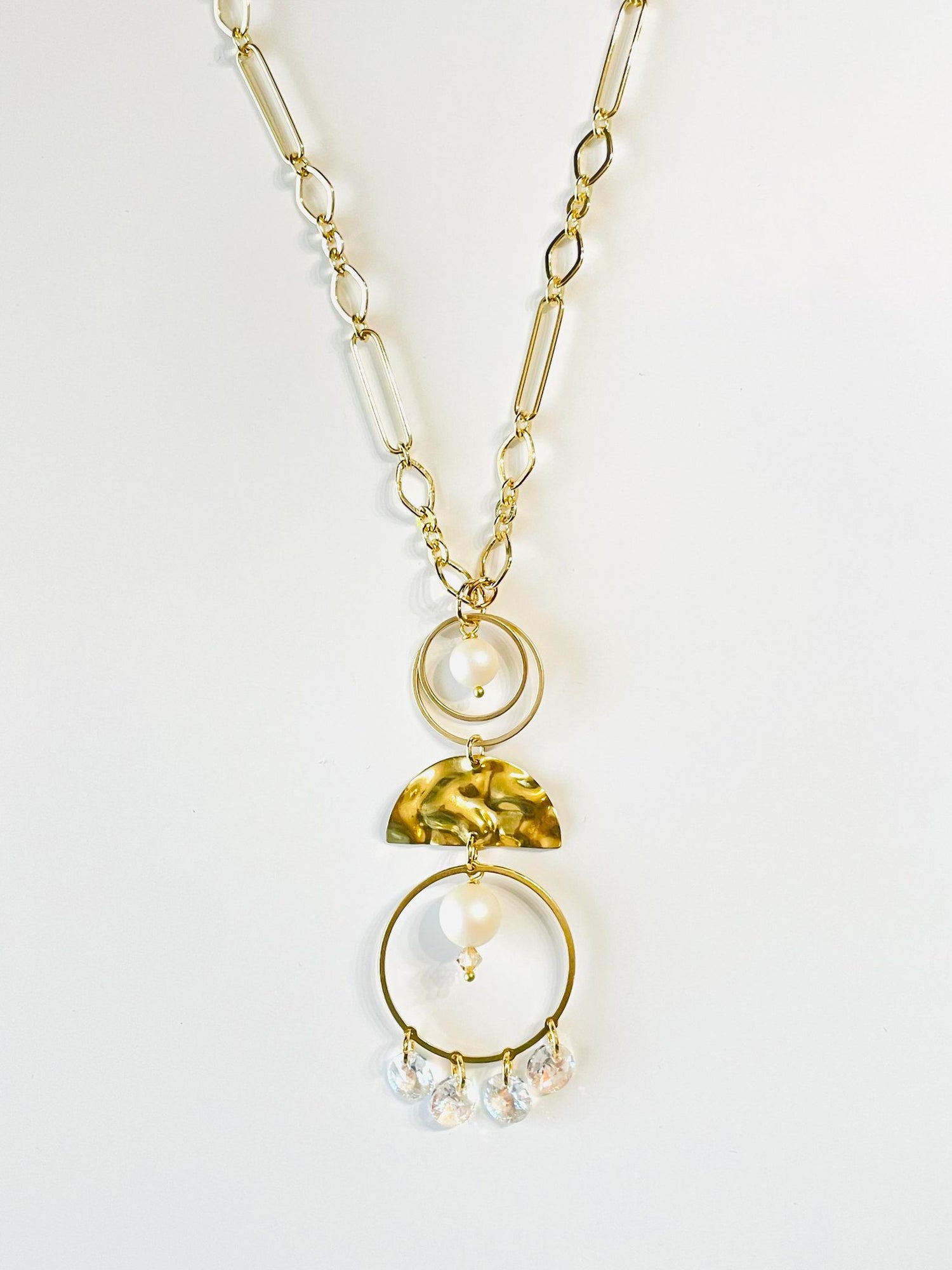 Shimmery Gold Necklace