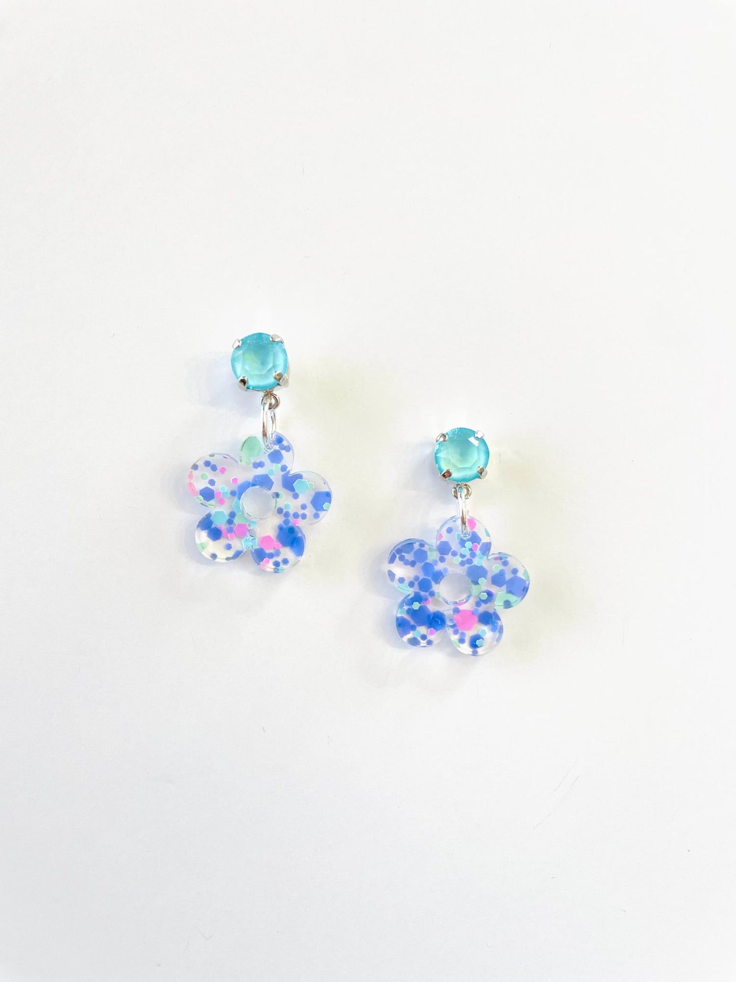 Confetti Flower Earrings