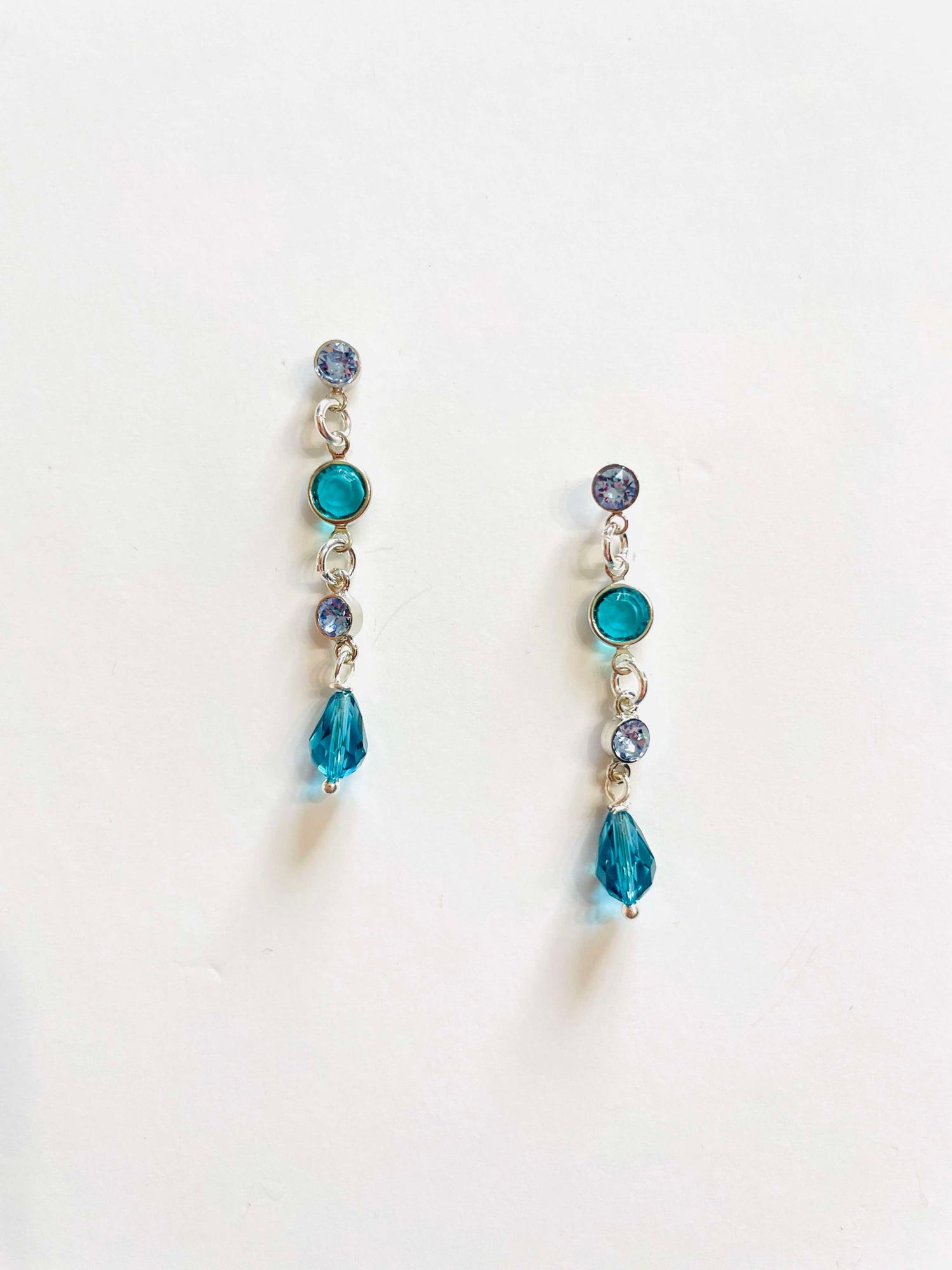 Delicate Blue Earrings