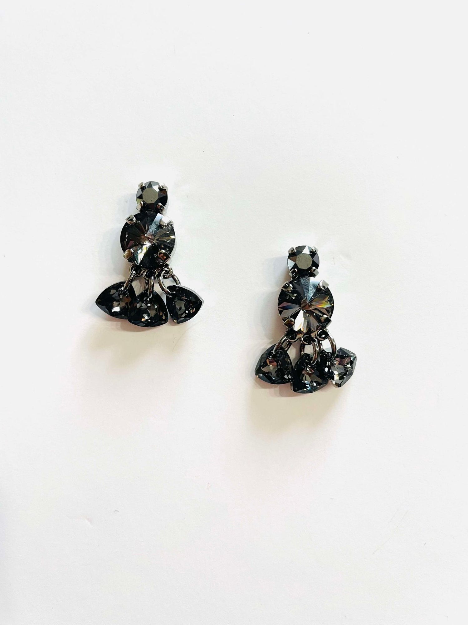 Black Fringe Earrings