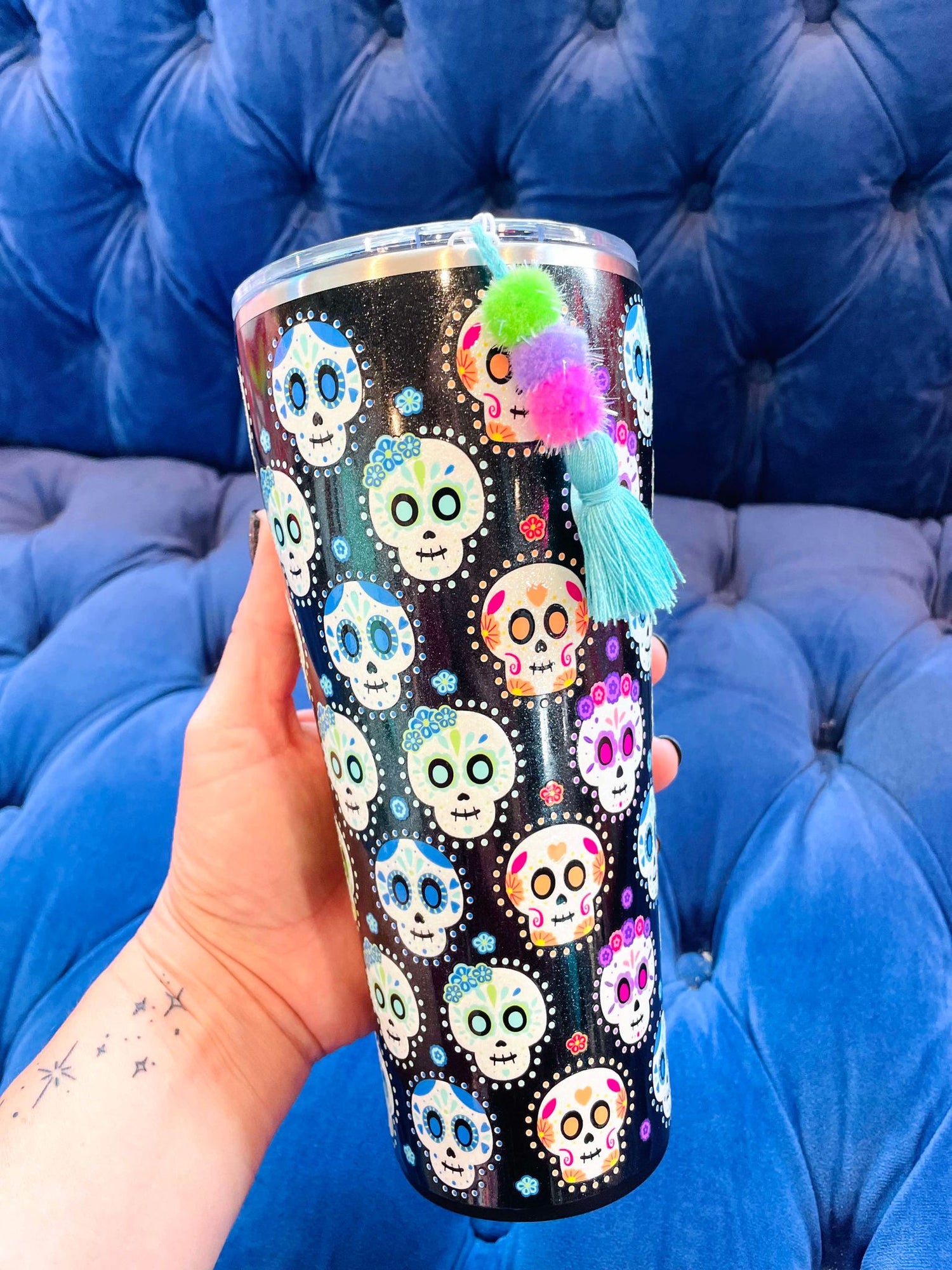 Swig - Sugar Skulls Tumbler (32oz)