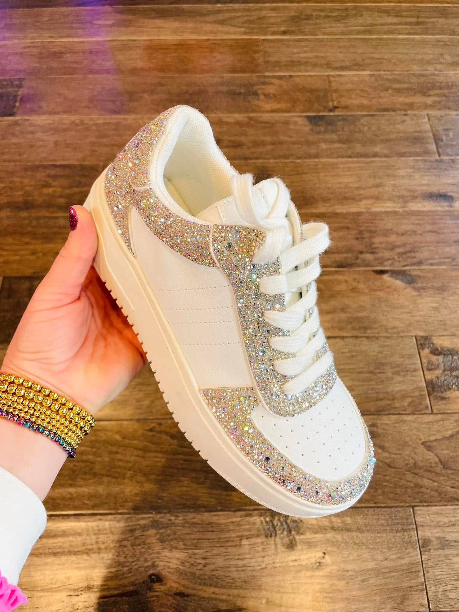 PREORDER :: Corkys - Crystal Rhinestone Sneakers ETA IS MID JAN 2025