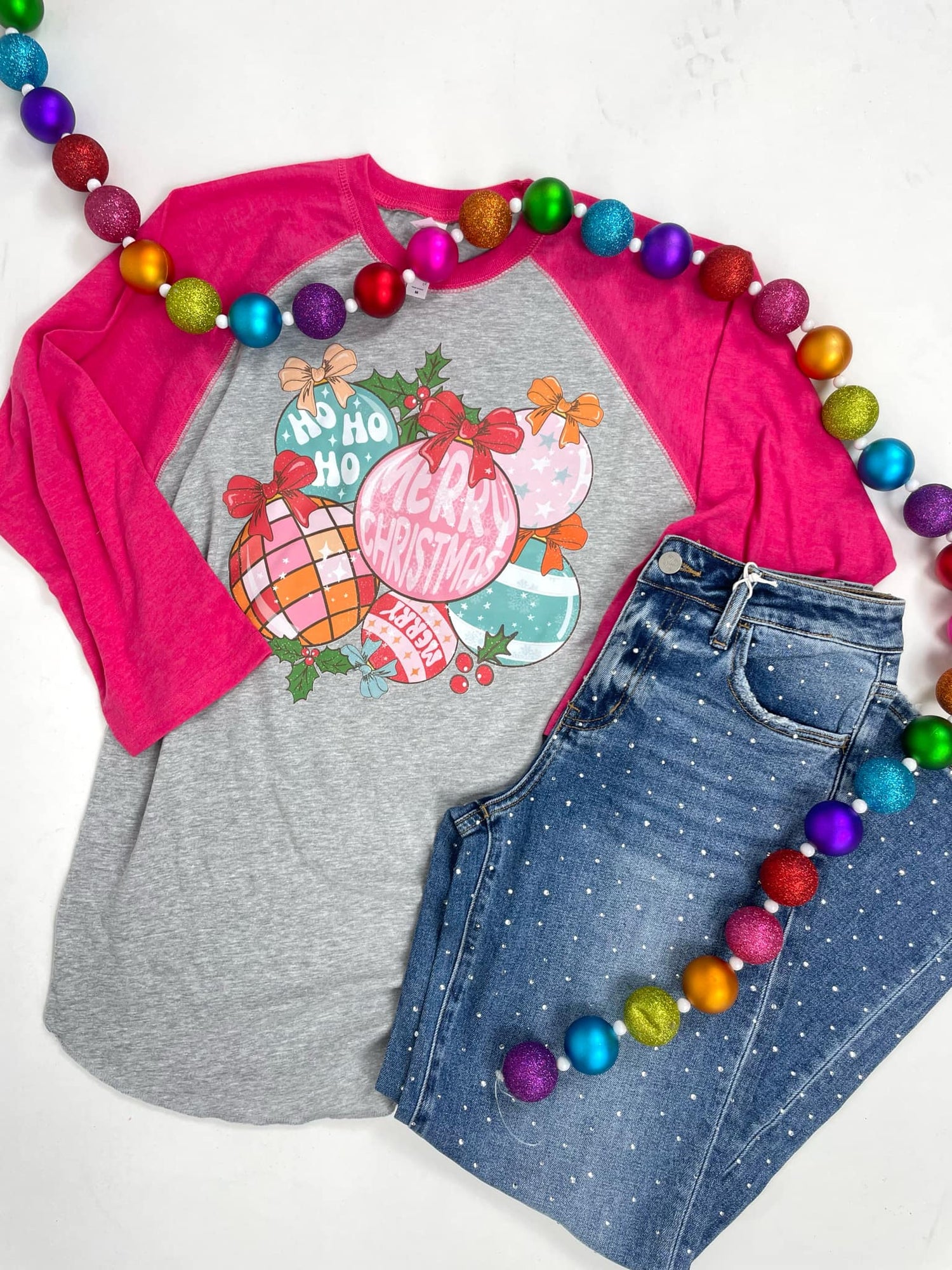 Retro Ornaments Graphic Tee {Custom Order!}