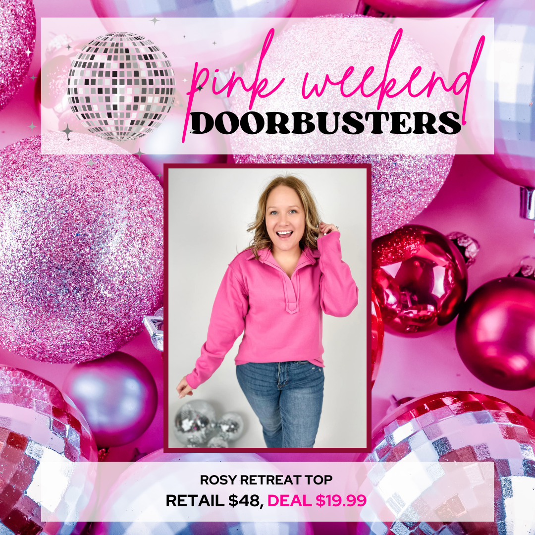 PW DOORBUSTER DEAL!!! Rosy Retreat Top