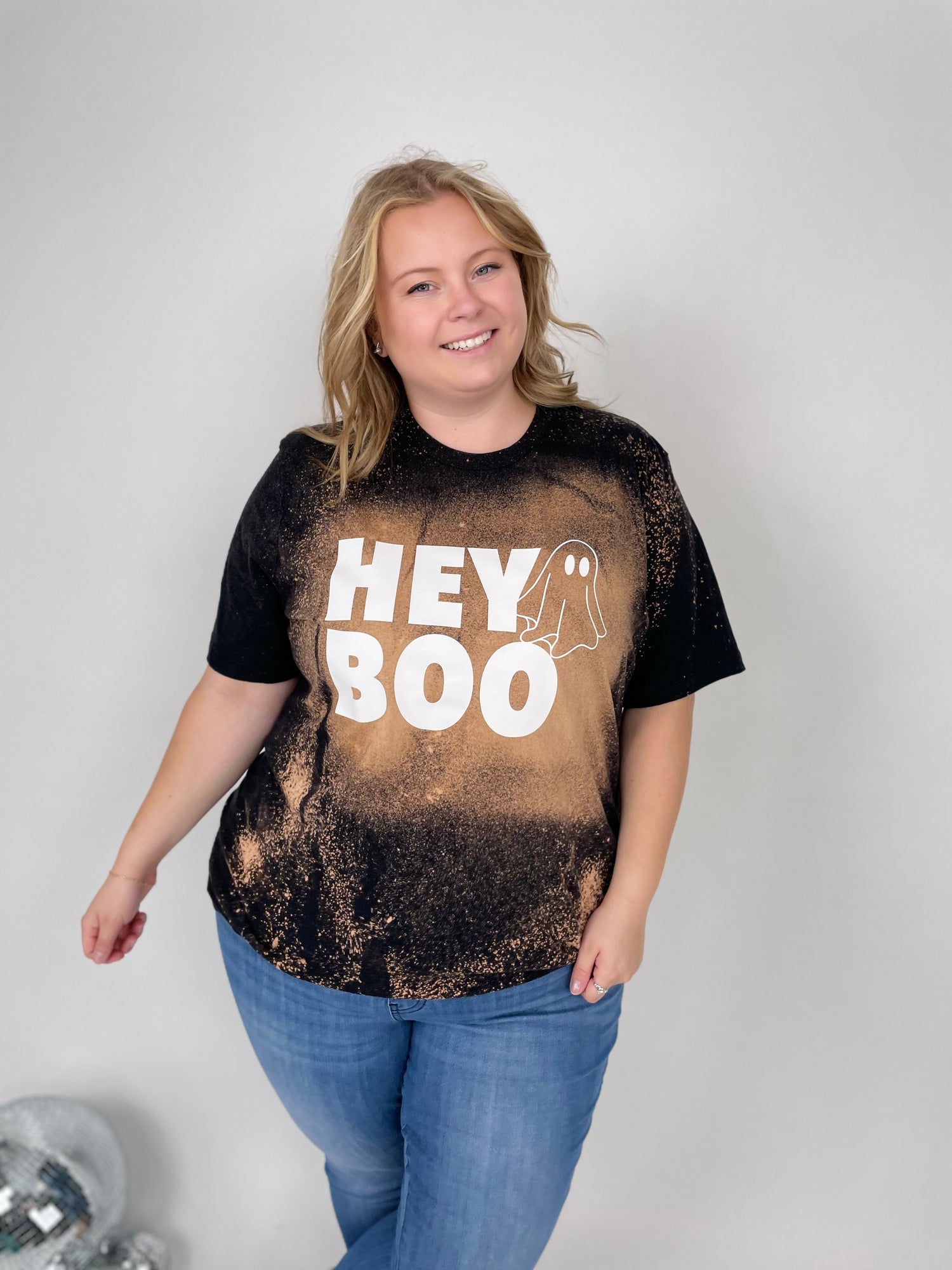 Hey Boo Graphic Tee