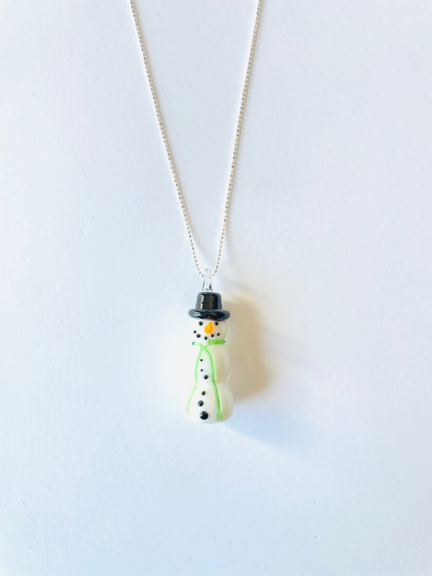 Snowman Necklace