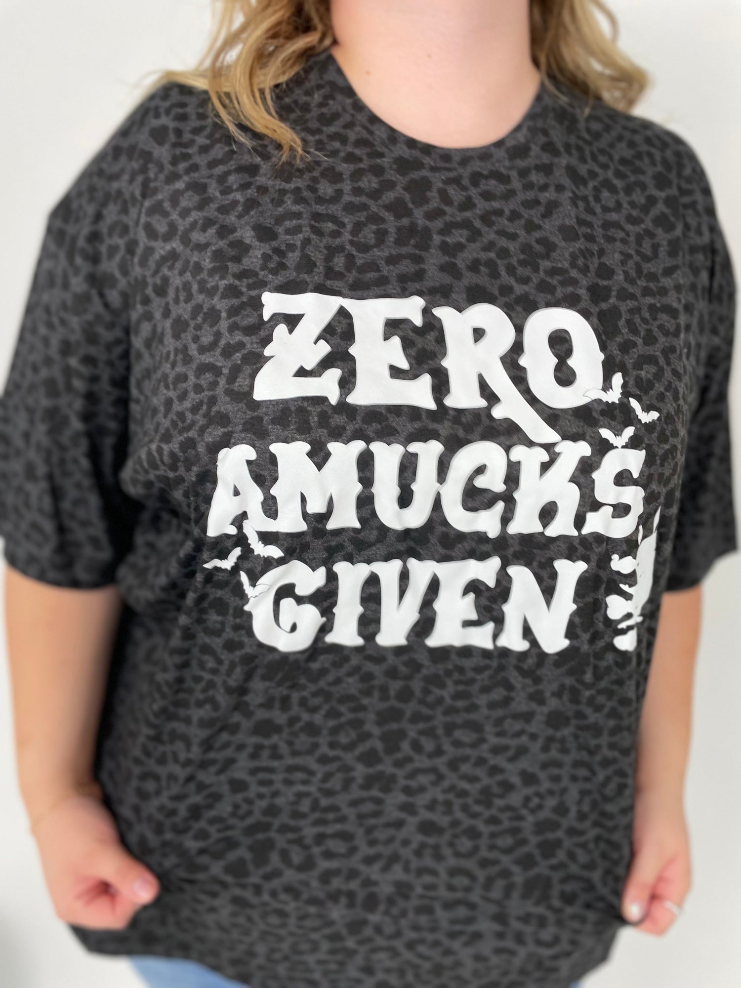 Zero Amucks Given Graphic Tee