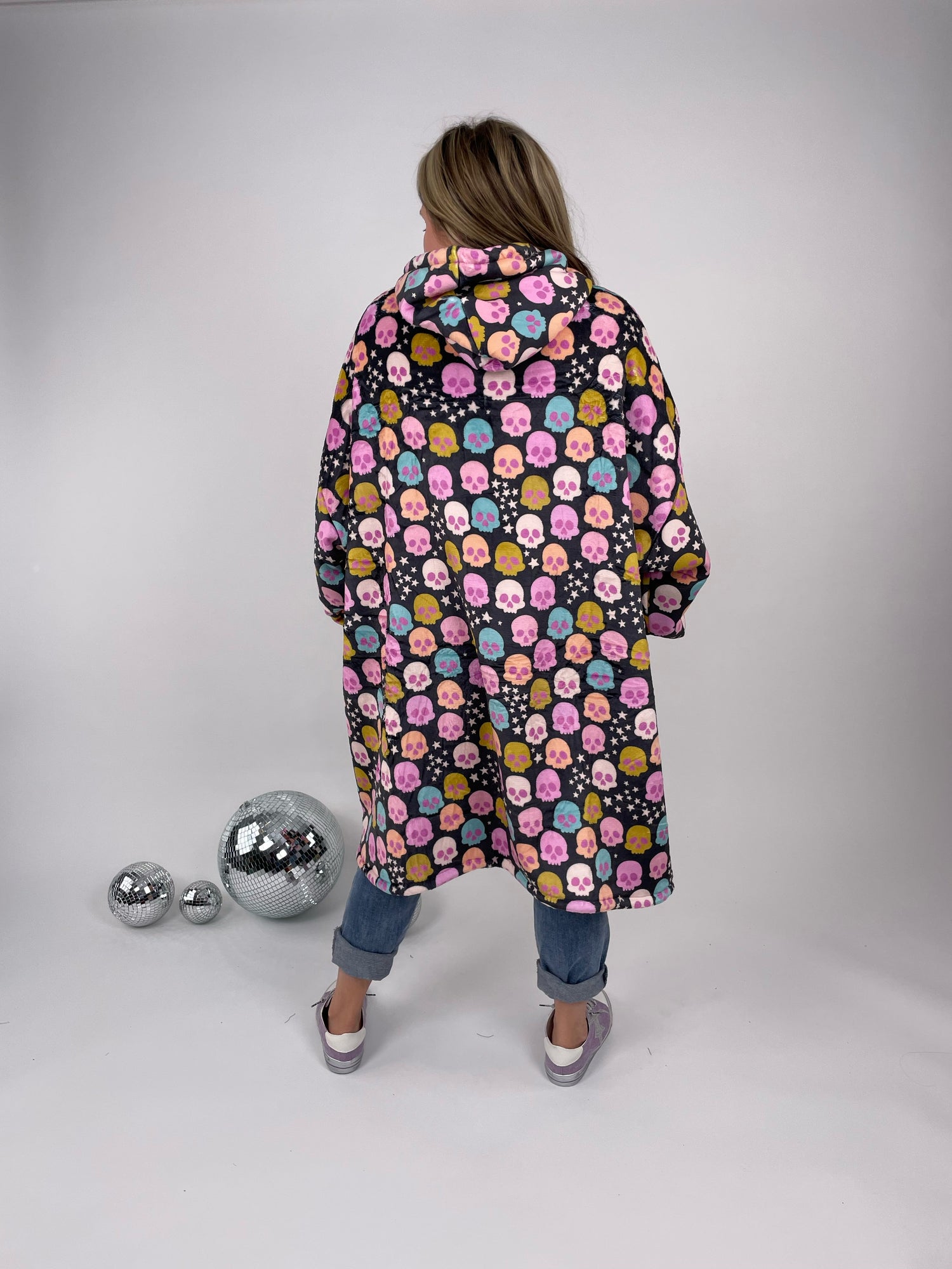 KMB Custom HALLOWEEN Blanket Hoodies!! ADULT + KID SIZE {Multiple Prints!}