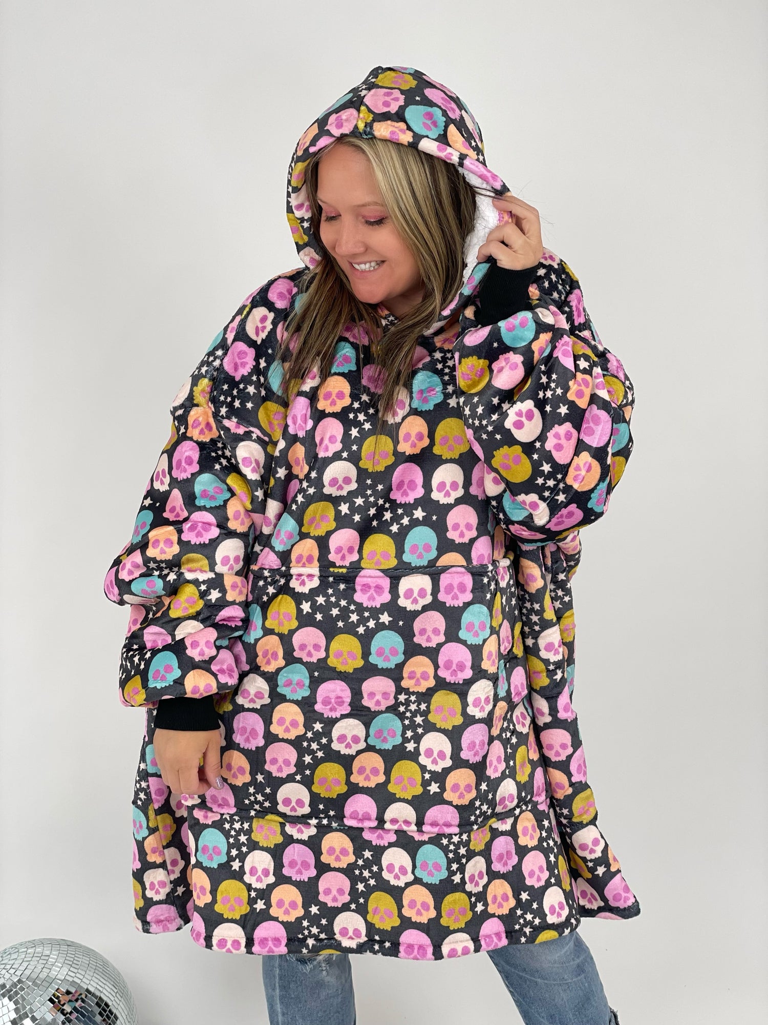 KMB Custom HALLOWEEN Blanket Hoodies!! ADULT + KID SIZE {Multiple Prints!}