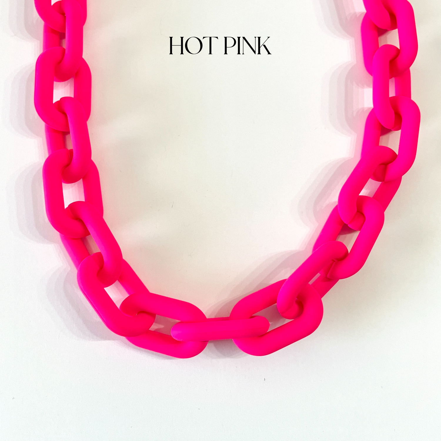 Mega Glam Statement Chain Necklace {Multiple Colors}