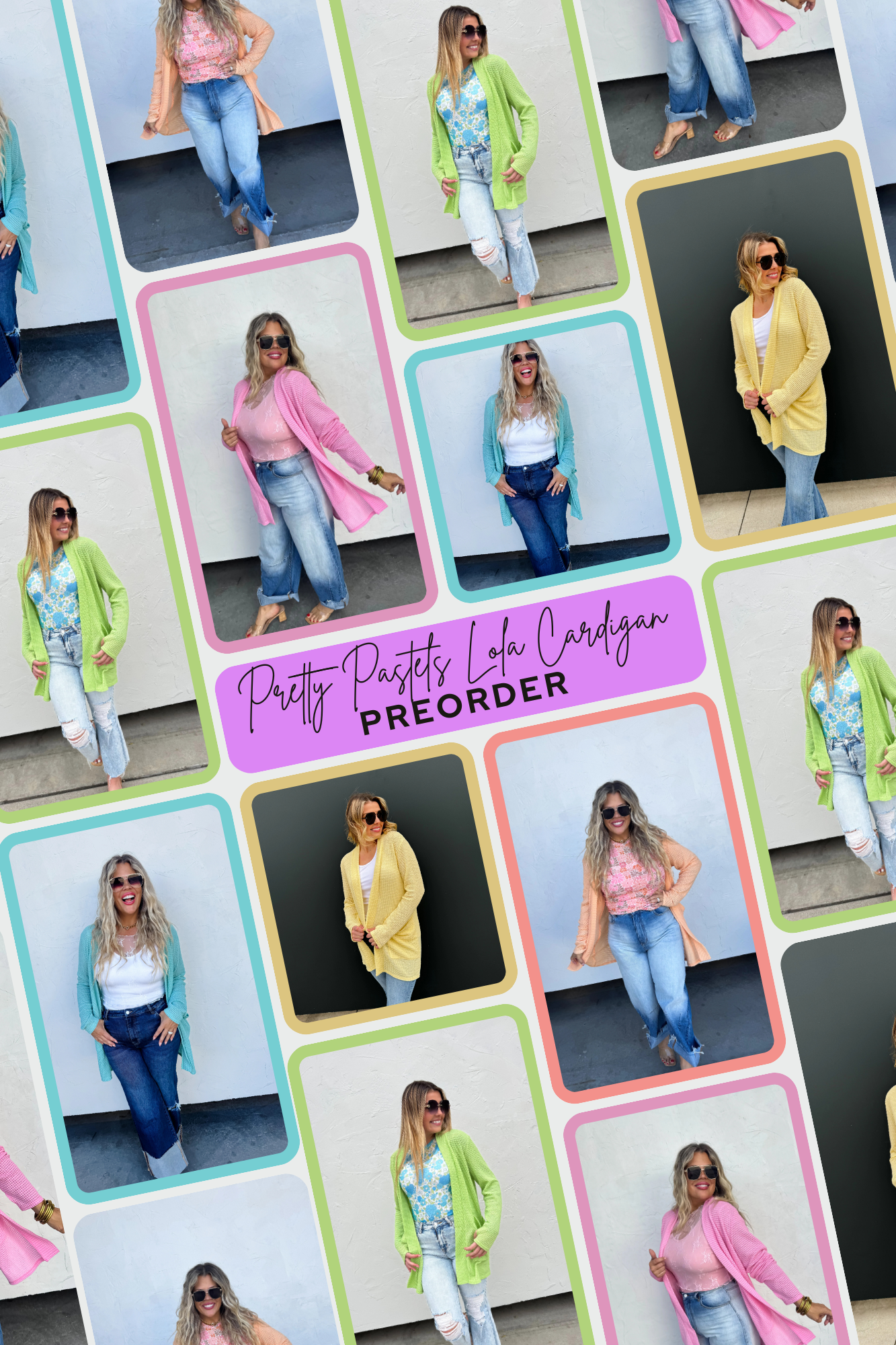 PREORDER :: BLAKELEY PRETTY PASTELS LOLA CARDIGAN