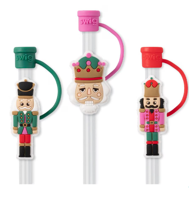 Swig Straw Toppers - HOLIDAY (Multiple Styles!)