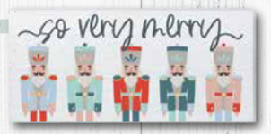 So Very Merry Nutcracker Wall Decor