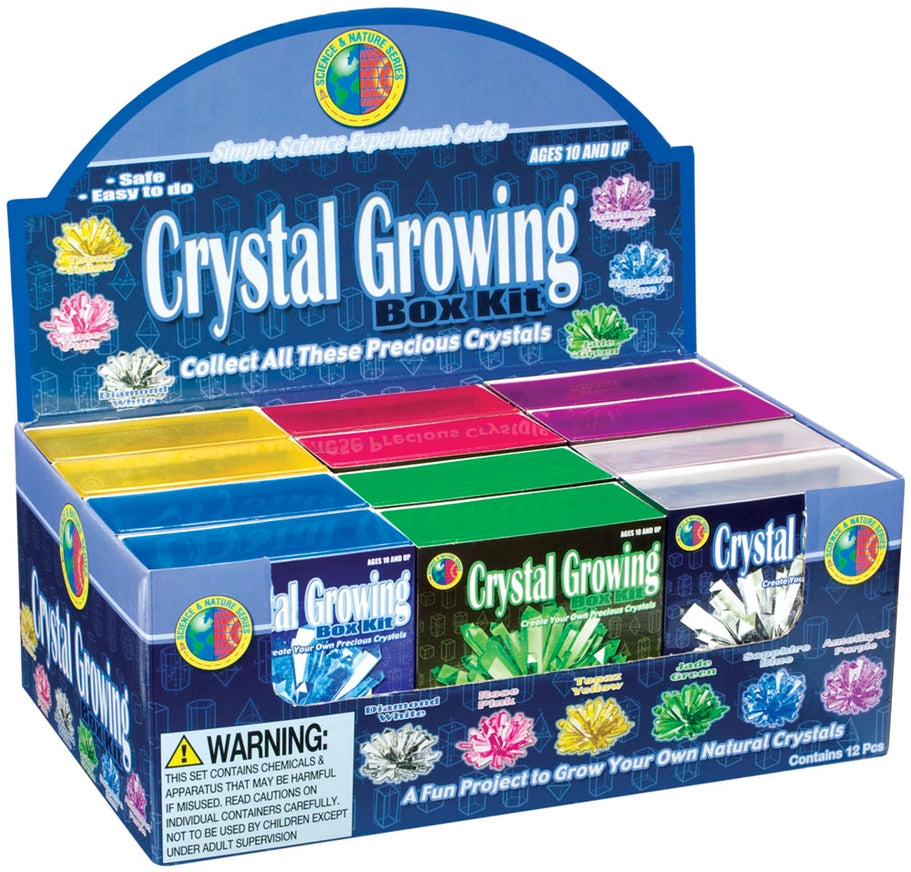 Crystal Growing Box Kit (Multiple Colors!)