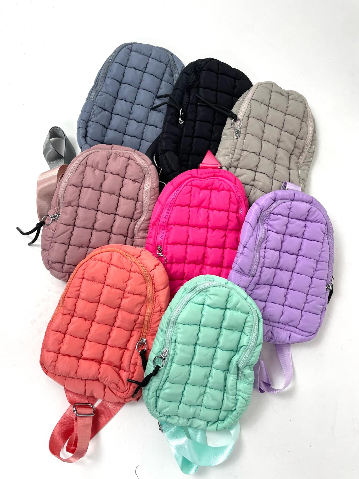 PW DOORBUSTER DEAL!!! Quilted Puffer Sling Bags {Multiple Colors!}