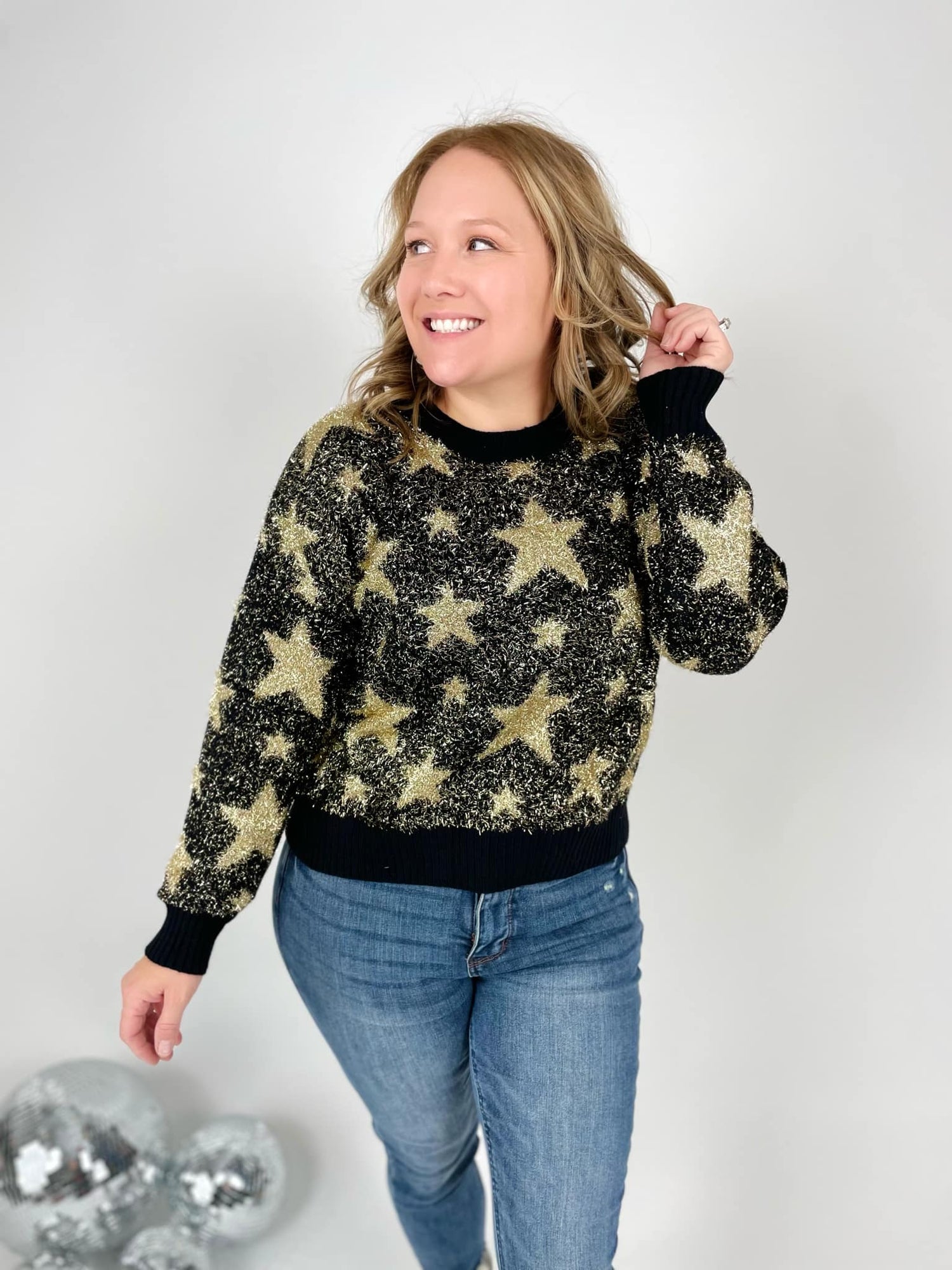 PW DOORBUSTER DEAL!!! Time to Shine Star Sweater