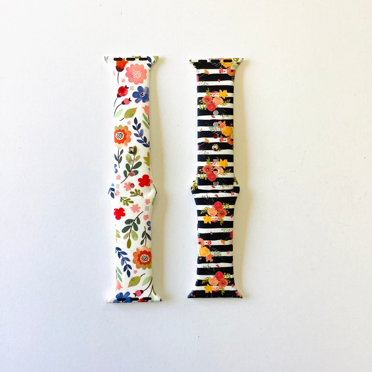 Silicone Apple Watch Band - Floral Collection