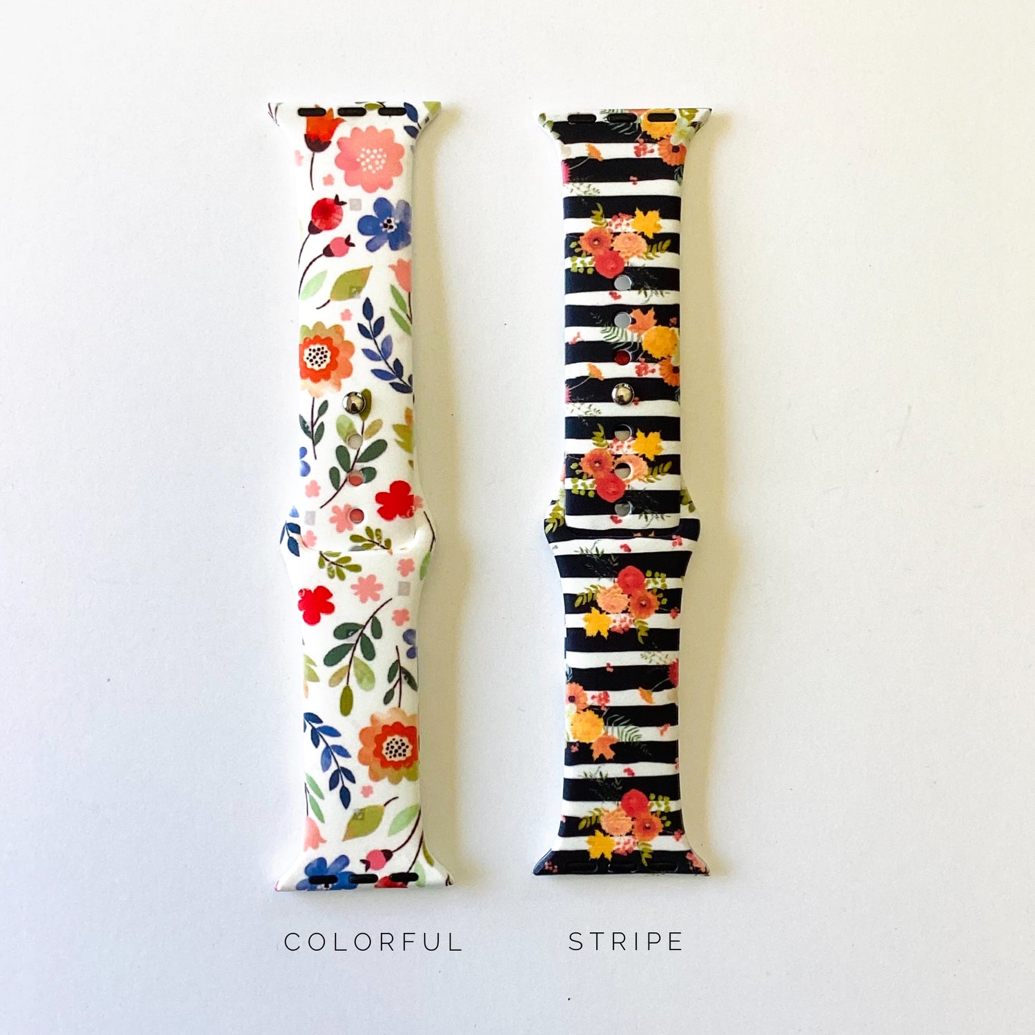 Silicone Apple Watch Band - Floral Collection