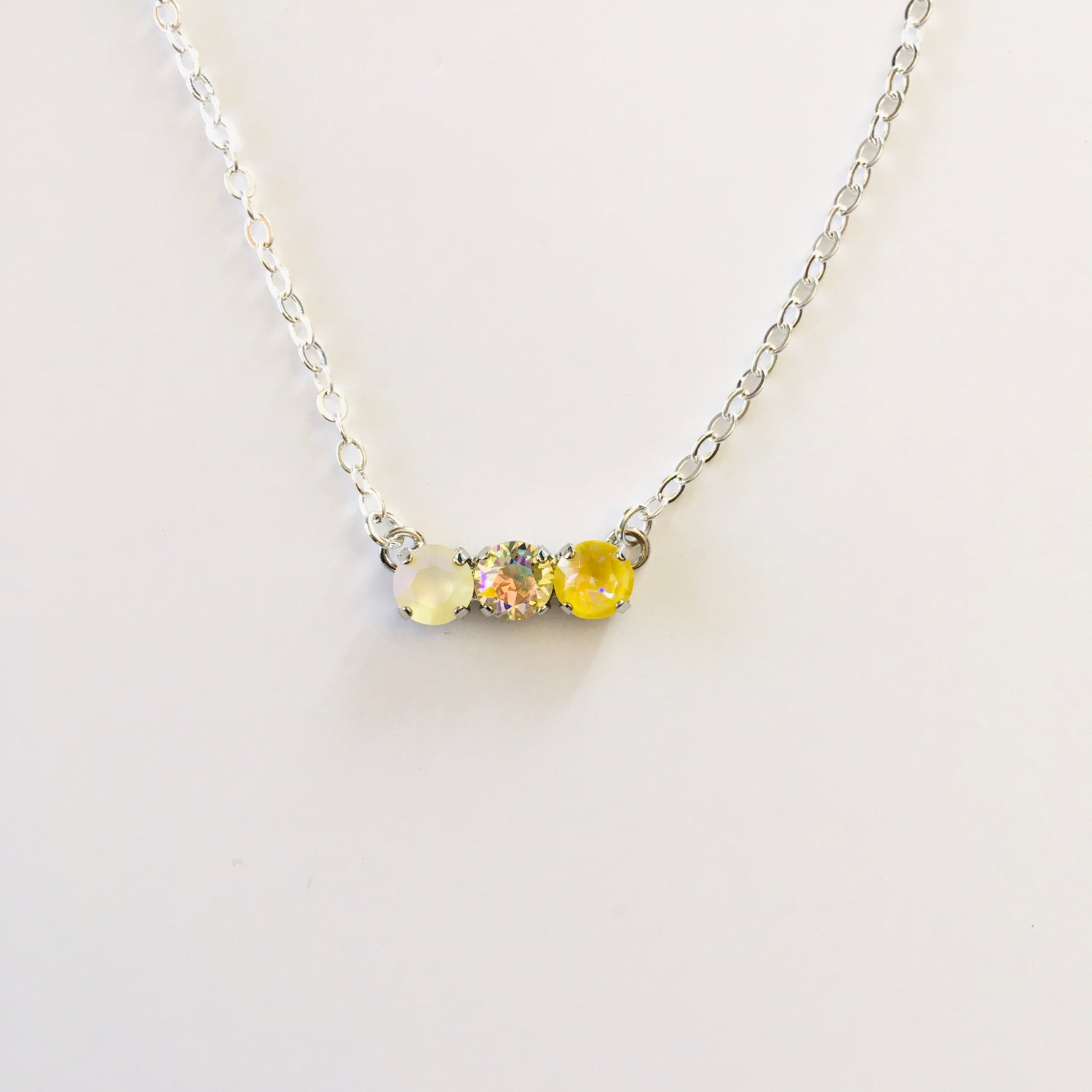 Sunshine Collection! Triple Bar Necklace!