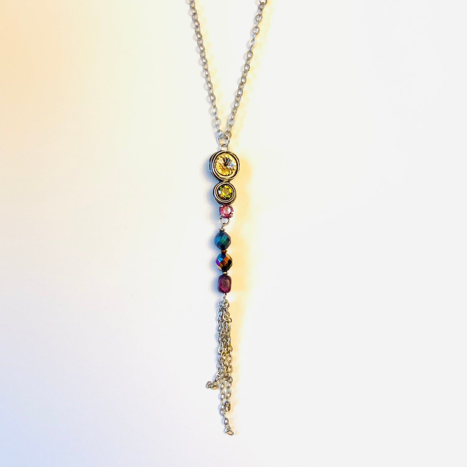 Mining for Rocks Long Necklace featuring Twilight