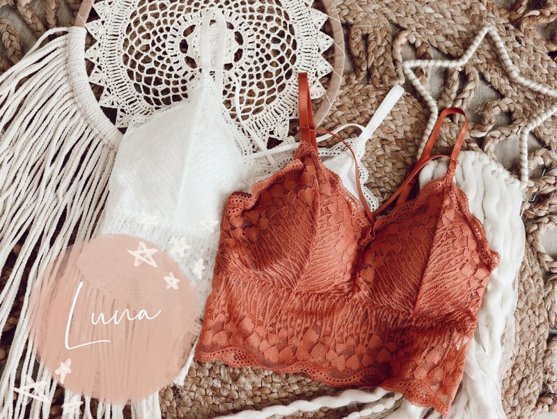 Luna Lace Bralette :: Multiple Colors Available!