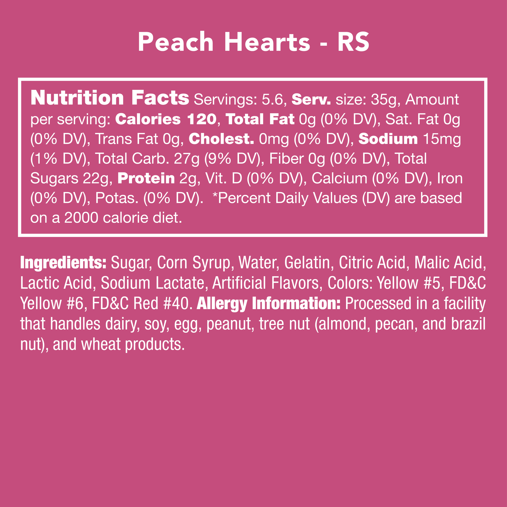 Peach Hearts - KaraMarie Boutique