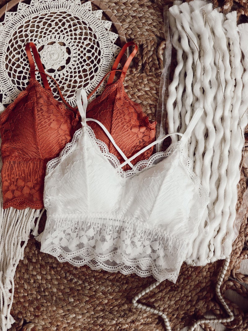 Luna Lace Bralette :: Multiple Colors Available!